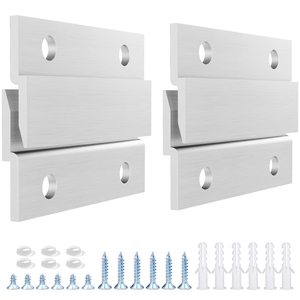 Fixations métalliques faciles à installer pour panneaux acoustiques en <span class=keywords><strong>bois</strong></span> rainuré, fabriquées en Chine par Surealong - Product Image 2