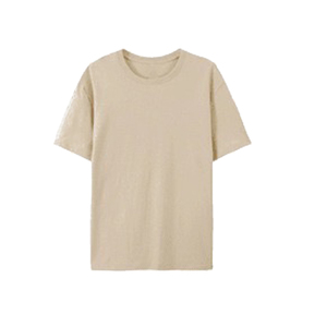 T-shirts pour hommes en coton pur 180G en gros, T-shirts amples à manches courtes en coton peigné grandes tailles avec différents styles - Product Image 4