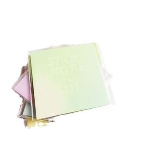 200 Sheet Ultra-Fine Semi-Translucent Color PET Material Self-Adhesive <b>Bookmarks</b> & Index Sticky Notes for Office or School Use - Product Image 5
