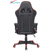 Chaise de jeu pivotante inclinable en cuir PU de haute qualité avec logo personnalisé