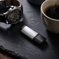 New Silver Metal USB Flash Drive USB 3.2 Gen1 PD196 64GB/128GB/256GB 5 Gbps Transfer Rate 2-Year Warranty