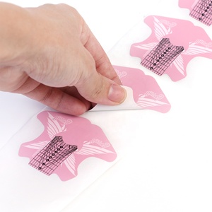 Gelsky forme di vendita calde per <span class=keywords><strong>unghie</strong></span> 500 pezzi di carta in alluminio Pvc olografico opaco acrilico forme per <span class=keywords><strong>unghie</strong></span> - Product Image 2