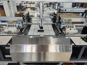 QS-5200DL-5200DR tondeuse automatique de pied automatique poussoir oreiller Main Gauche Surjeteuse lit <span class=keywords><strong>linge</strong></span> Machine - Product Image 2