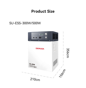 DEMUDA 500W 1000WH Station d'alimentation portable d'extérieur Station d'énergie solaire Charge rapide Générateur solaire pour le camping - Product Image 5