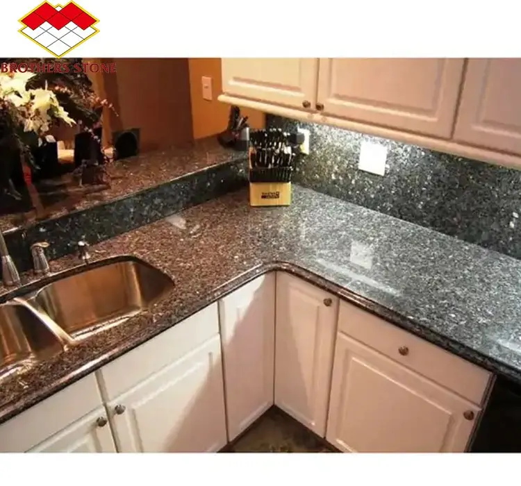 China Modern Polished Cheap Granite Countertops Kitchen  High Quality Granite Countertops