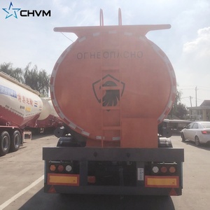 Semirremolque <span class=keywords><strong>Cisterna</strong></span> de Acero CHVM de 3 Ejes para Diésel/Gasolina/Petróleo con Tanque de Combustible de 45000 <span class=keywords><strong>Litros</strong></span> de Gran Capacidad - Product Image 4