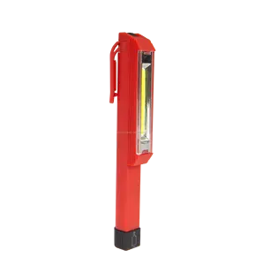 180LM Taşınabilir El Led Cep Kalem Işık ile 180 derece dönen manyetik Klip kompakt LED çalışma ışığı penlight