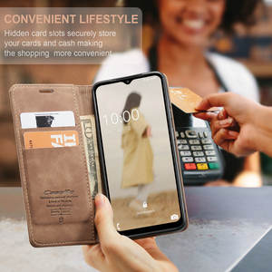 CaseMe custodia a portafoglio in pelle per Samsung <span class=keywords><strong>Galaxy</strong></span> <span class=keywords><strong>A13</strong></span> 5G accessori per telefoni cellulari di lusso di nuovo arrivo per Samsung <span class=keywords><strong>A13</strong></span> A15 - Product Image 2