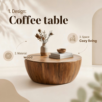 Table basse en bois de style minimaliste moderne de haute qualité pour la maison, table d'appoint de canapé, table centrale, meilleure collection, prix de gros en vrac