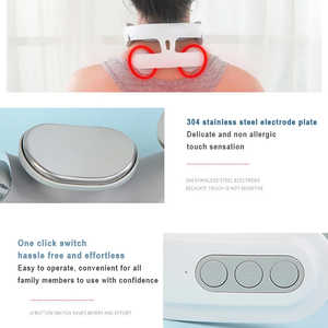Masajeador Inteligente de Cuello y Hombros Shiatsu, Máquina de Masaje Eléctrico Inteligente con Calor y Pulsaciones para Cuello - Product Image 6
