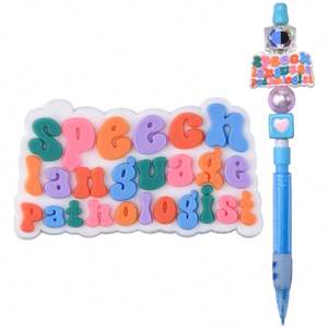 Cuentas Decorativas de Silicona con Diseño de Estrellas del Pop, Taylor, <span class=keywords><strong>Karol</strong></span> <span class=keywords><strong>G</strong></span>, Selena, para Bolígrafos, Estilo Occidental, Nueva Moda - Product Image 3