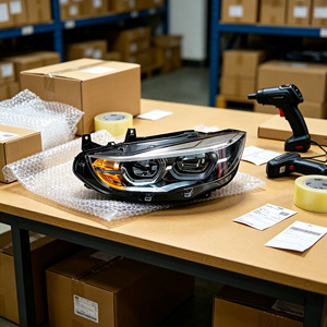 Faros Delanteros LED Serie 3 F30 2013 2015, Versión Halógena, Actualización, Reemplazo Directo, Par de Faros Delanteros F30 - Product Image 1