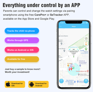 Reloj inteligente LT314G para niños, rastreador GPS, Videollamada y chat de voz, 7 juegos de rompecabezas, modo escolar y banda de Gel de sílice SOS para niños y niñas - Product Image 5