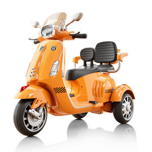 Moto électrique à trois roues pour enfants Jouet à double siège rechargeable avec roues compactes - Product Image 6