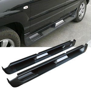 JOESHIER - Estribos Laterales de Aleación de Aluminio de Alta Calidad, Tipo Pedal, Juego Completo, para KIA SPORTAGE 2007-2009 - Product Image 4