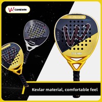 Nouvelle raquette de beach tennis transparente en carbone authentique Kewela modèle 5026 avec grip G2 et pad 26x27cm