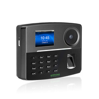 Dispositivo de Control de Acceso con Reconocimiento de Huella Dactilar y Tarjeta Palm Card, Detección de Movimiento, Almacenamiento en la Nube, Sistema Operativo Android, Pantalla LED para la Hora