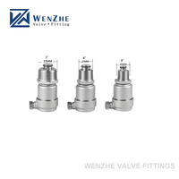 Vanne de purge d'air automatique en acier inoxydable 304/316 DN20 filetage BSP/NPT type flotteur vertical JUFENG