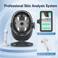 Professioneel AI-gebaseerd gezichtshuidanalysesysteem, desktop multi-race huidscanner voor medische spa's & beautysalons
