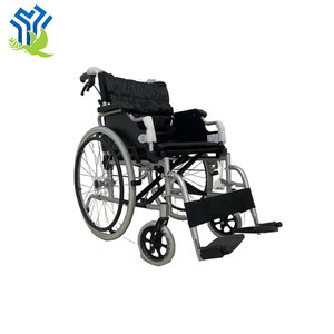 Fauteuil roulant manuel de mobilité d'alliage d'aluminium de fauteuil roulant adulte à extrémité élevé pour <span class=keywords><strong>handicapé</strong></span> - Product Image 1