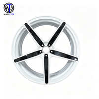 Velg Roda Tempa 15 16 17 18 19 20 -32 Inch Rines Custom 5 Spoke Jante Monoblock 6061-T6 Aluminium Alloy Pelek Mobil Penumpang