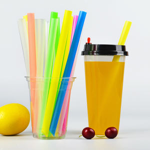 <span class=keywords><strong>Paille</strong></span> <span class=keywords><strong>rigide</strong></span> colorée <span class=keywords><strong>en</strong></span> <span class=keywords><strong>plastique</strong></span>, diamètre de 10mm, 11mm, 21cm, avec manches transparentes, néon, à boire - Product Image 3