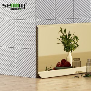 Drop shipping <span class=keywords><strong>plinthe</strong></span> inox décor <span class=keywords><strong>plinthe</strong></span> mur <span class=keywords><strong>plafond</strong></span> tranchant lignes <span class=keywords><strong>plinthe</strong></span> <span class=keywords><strong>plinthe</strong></span> - Product Image 3