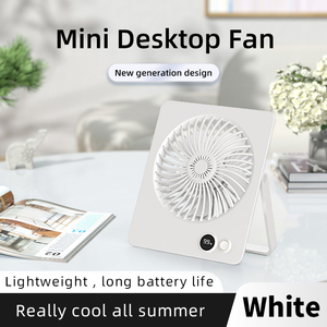 2025 Mới Máy Tính Để Bàn <span class=keywords><strong>Fan</strong></span> Không Dây USB Vuông 2000MAh Bàn Nhỏ <span class=keywords><strong>Fan</strong></span> Có Thể Sạc Lại Xách Tay Mỏng Mini USB Bảng <span class=keywords><strong>Fan</strong></span> Hâm Mộ - Product Image 4