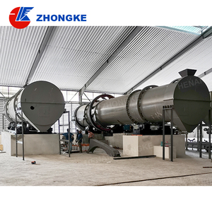 Điều khiển nhiệt độ tự động quay trống máy sấy mùn cưa nhà sản xuất lò điện sưởi ấm bên ngoài ARC <span class=keywords><strong>calciner</strong></span> - Product Image 4