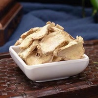 Vente en gros de tranches de gingembre séché de haute qualité Gan jiang en vrac déshydraté AD