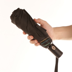 21 23 27 Inches Manual Iron <b>Frame</b> Portable Oversized Beach Umbrella with Folding and Carry Bag for Outdoor Use - Product Image 3