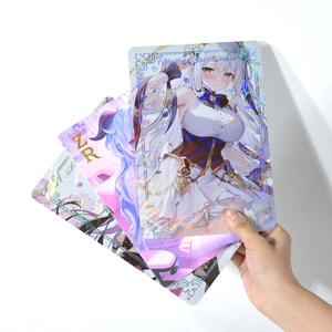 Lot de cartes TCG Anime Premium OEM, surface scintillante, illustrations de dessins animés vives, jeu de cartes, commande en gros pour les amateurs - Product Image 1
