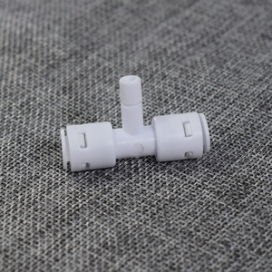 7144 คอนเนคเตอร์ชนิด T-Type Tee Plug 1 อิน ควิกคอนเน็ค อุปกรณ์เสริมเครื่องกรองน้ำ เกรดอาหาร ความเข้ากันได้ดี - Product Image 1
