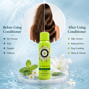 Après-shampoing parfumé à la camomille Furunshi 150 ml 5,28 fl oz Tout-en-un Nourrissant Réparateur Fortifiant Protecteur thermique - Product Image 3