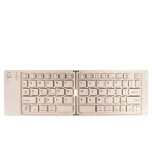 لوحة مفاتيح بلوتوث صغيرة فائقة النحافة قابلة للطي لاسلكية محمولة خفيفة الوزن للهواتف الذكية والأجهزة اللوحية بنظام iOS وأندرويد وويندوز وماك - Product Image 6