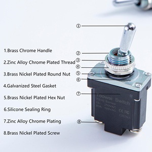 Toowei chuyển đổi bán buôn không thấm nước IP67 chuyển đổi chuyển đổi với vít thiết bị đầu cuối - Product Image 3