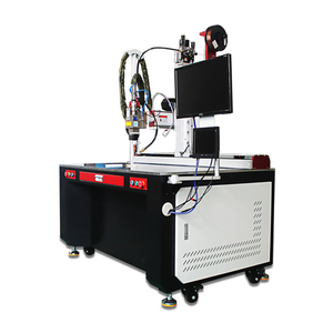 Mesin las Laser <span class=keywords><strong>Platform</strong></span> otomatis Pendulum tunggal dan ganda 150W/1500w untuk komponen elektronik - Product Image 1