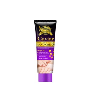 Crème pour les mains anti-âge au caviar ROUSHUN, hydratation intense, adoucit les peaux sèches et gercées, réduit les desquamations et les rougeurs, soin des mains - Product Image 1