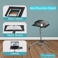 Support de bureau pour ordinateur portable professionnel, support de projecteur, trépied réglable en longueur 90-145 cm, capacité de charge 10 kg, marque SH