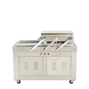 Máquina de envasado al vacío pequeña con logotipo personalizado para alimentos máquina selladora de formación al vacío de alta eficiencia envasado de frutas y verduras