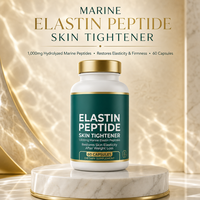 OEM ODM Marque Privée Gélules Peptides Élastine Marine Fermeté Collagène Anti Rides Anti Age Complément Beauté