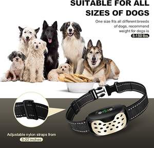 Neuestes Anti-Bark-Halsband für Hunde mit Vibrations-und Piepton modi mit <span class=keywords><strong>CE</strong></span> FCC UKCA MSDS IP67-Zertifikaten für die Kontrolle von Hunde rinden - Product Image 6