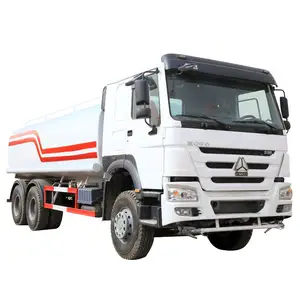 高容量howo euro 2柴油发动机2000/5000加仑6x4 20立方米25立方米水箱卡车