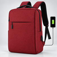 Sac à dos d'ordinateur portable personnalisé avec logo, port de charge USB, résistant à l'eau, pour voyage, en tissu imperméable, unisexe, avec motifs moto