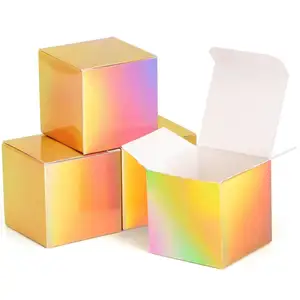 작은 튜브 상자 양초 종이 포장 큐브 튜브 종이 포장 상자 종이 실린더 상자