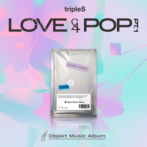 ทริปเปิ้ลเอส [LOVE&POP] ตอนที่ 1 (อัลบั้มเพลง Objekt) อัลบั้มเคป๊อปเกาหลีของแท้ ซีดี - Product Image 3