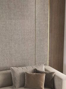 Panel de Pared Decorativo con Acabado de Madera, Panel de Pared de Fibra de Bambú, Chapa de Madera de Bambú - Product Image 4