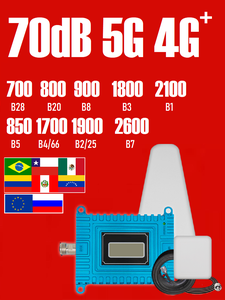 Amplificador de Señal Celular de Banda Única, Repetidor Compatible con B28 700, B20 800, 850, 900, B4, B66 1700, B3 1800, B2, B25 1900, B1 2100 - Product Image 6