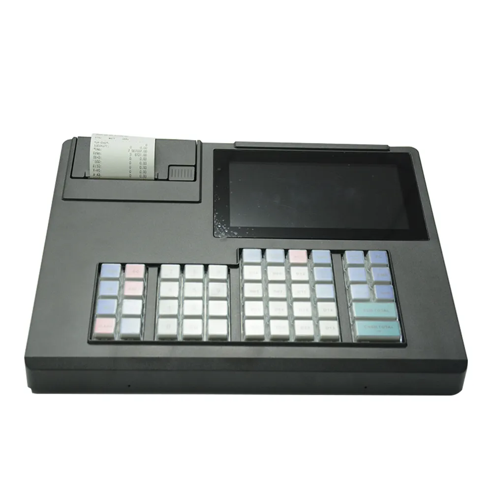 7 인치 다 소프트웨어 안드로이드 소매 pos 끝 터치스크린 1 개의 상점 대중음식점 청구 HCC-A1170 에서 전부