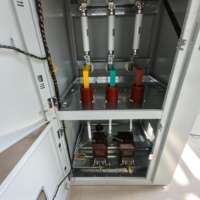 Sous-station de type boîte à livraison rapide avec forme de bobine Entrée 120V et fréquence 50Hz Sortie 208V/36V Tension d'entrée 6KV/69KV/35KV